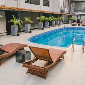 Swimming pool area