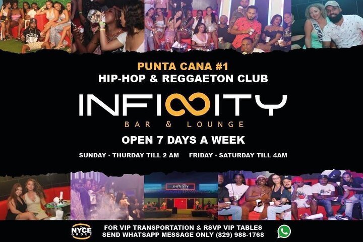 2023 Infinity Hip-Hop Club: Open 7 days a week #1 Punta Cana's Club for Hip  Hop Music