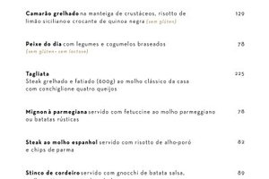 Cardápio