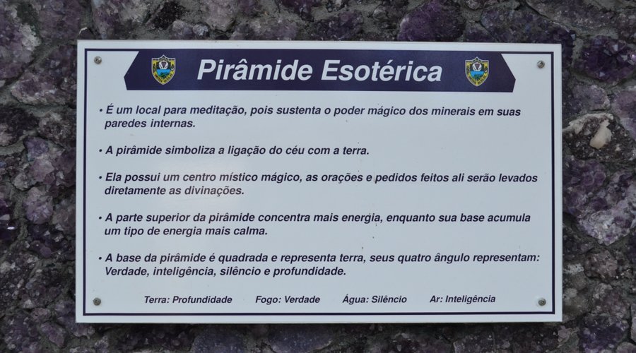 Pirâmide Isotérica Ametista Sul