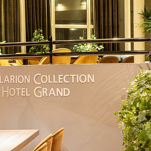 Clarion Collection Hotel Grand Bodo in Bodo, image may contain: Balcony, Building, Architecture