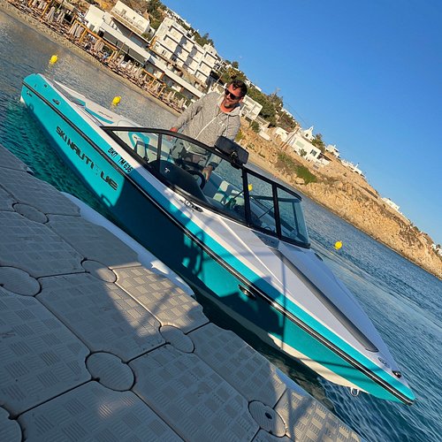 Watersports in Mykonos, Sonar in Elia beach