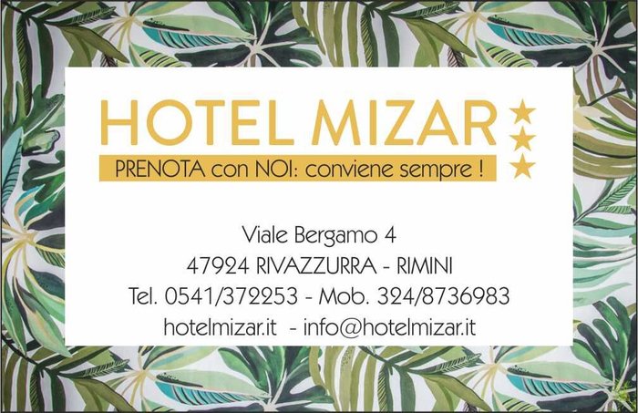 hotel mizar rimini rivazzurra