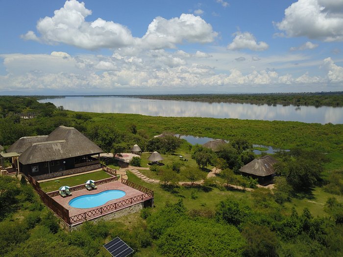 Aerial view of Twiga Safari Lodge