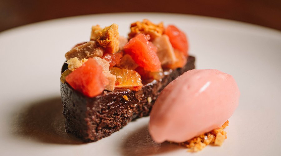 Dessert is served 