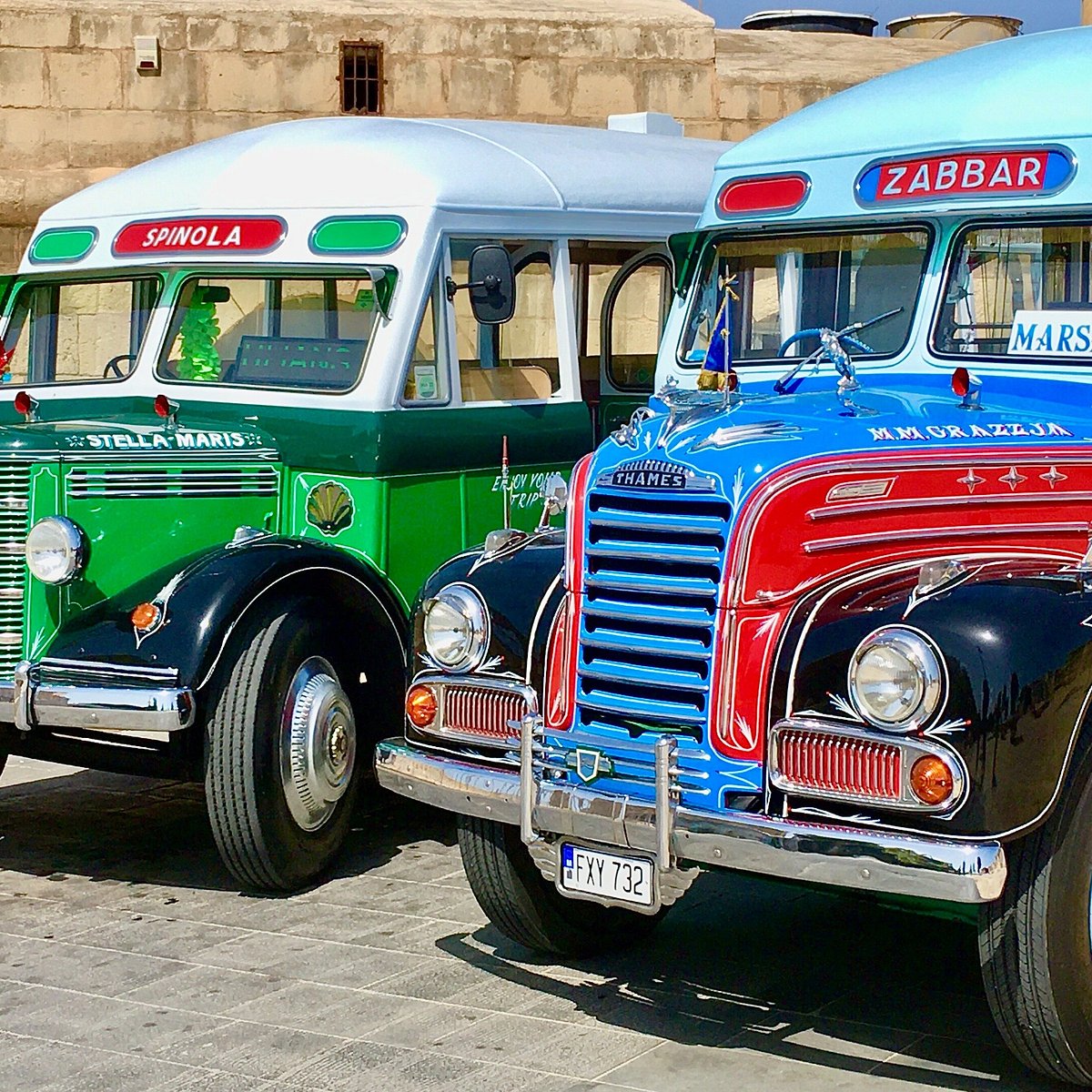 vintage bus city tour malta