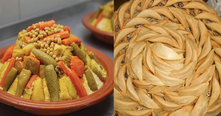 corne de gazelle avec Couscous
