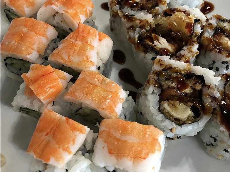 Sushi platter