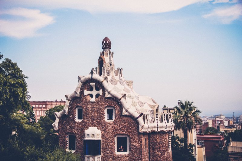 Le Parc Güell à Barcelone
