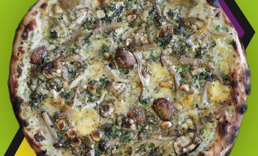 Shropshire Shrooms Pizza