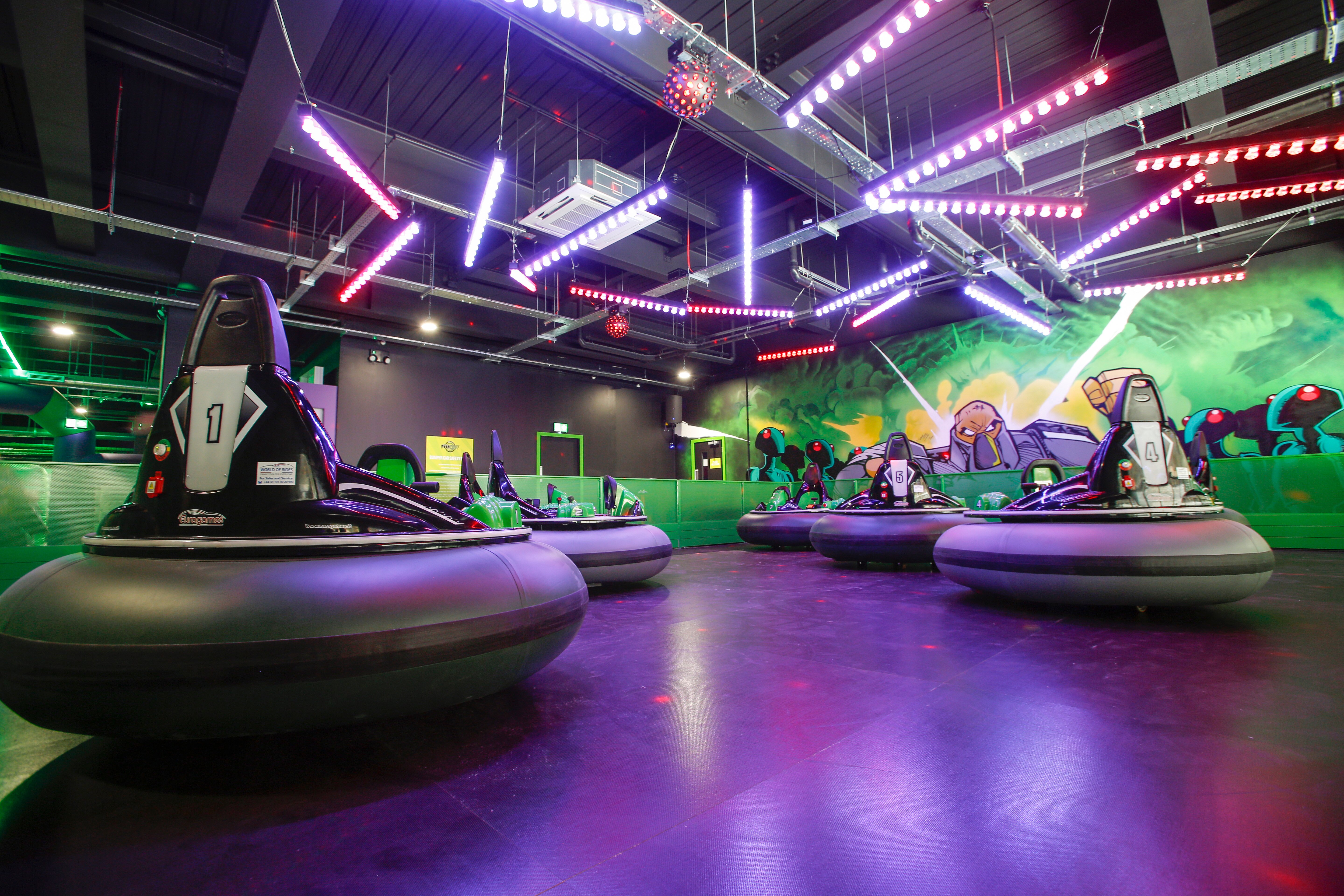 Flip out shop trampoline arena