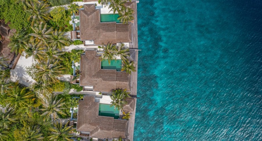How our ocean houses look like from the top