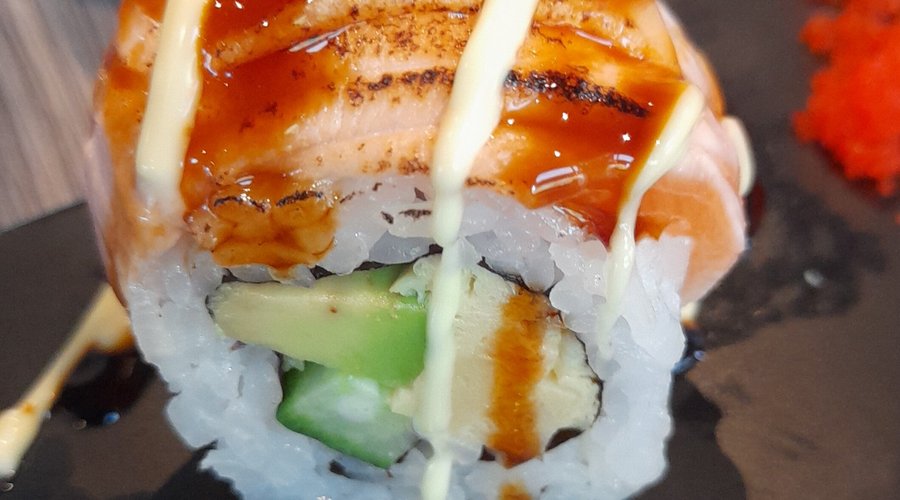 Prachtig opgediende sushi's!