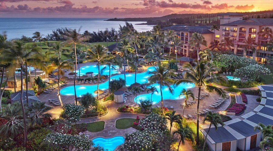 A beautiful view of The Ritz-Carlton Maui, Kapalua 