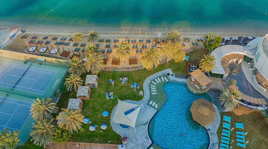 Aerial View at Le Meridien Abu Dhabi