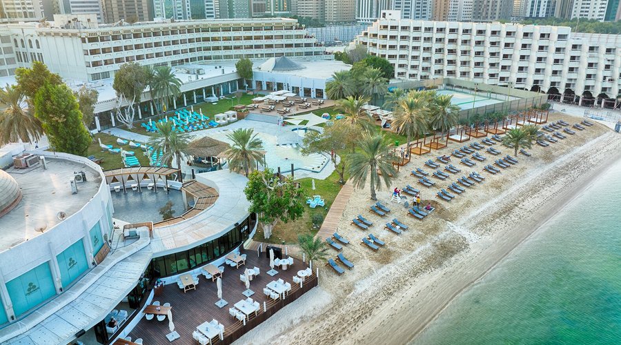 Beach at Le Meridien Abu Dhabi