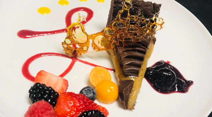 Chocolate & Salted Caramel Tart