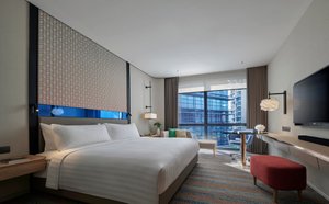 Amari Kuala Lumpur in Kuala Lumpur, image may contain: Monitor, Screen, Penthouse, Interior Design