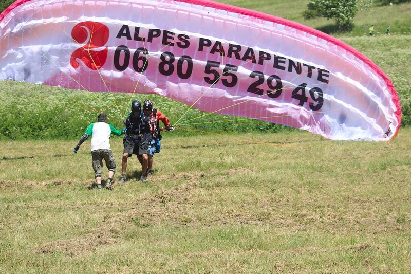 Парапланеризм Франция Альпы