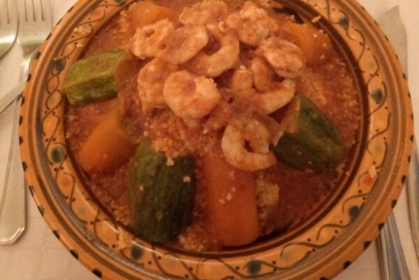 Couscous aux Crevettes