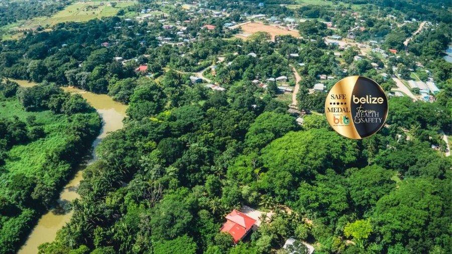 Aerial View of Villa Massis