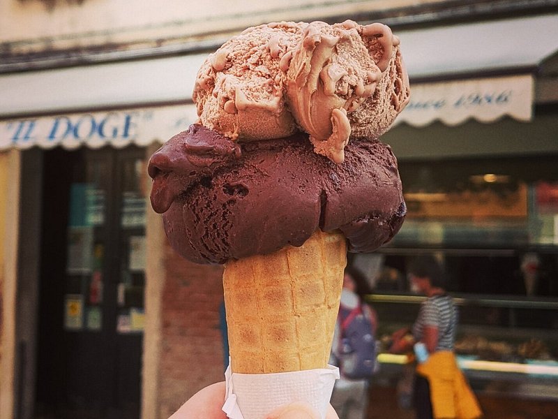 gelato in Rome