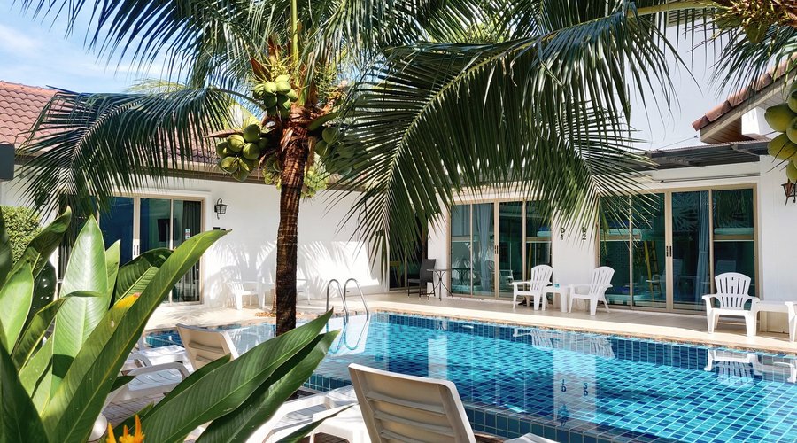 Our outdoor pool