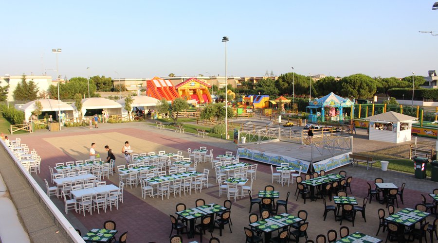 esterno parco ristorante