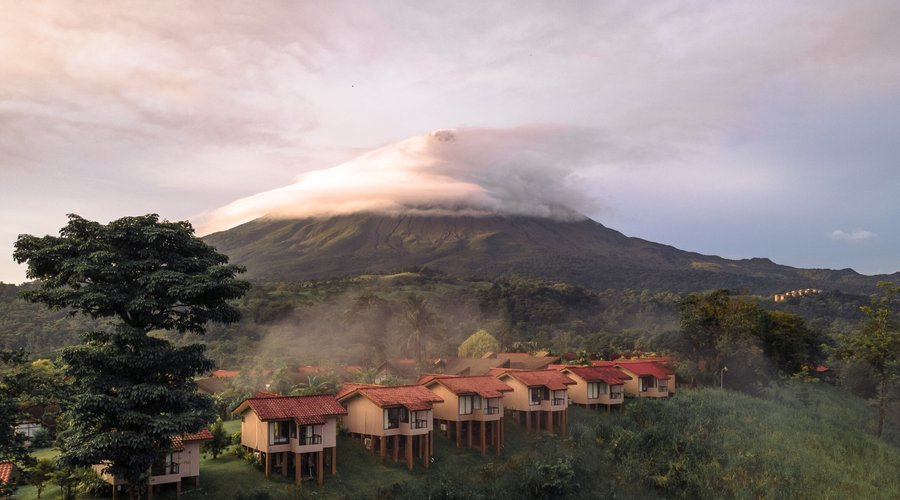 Our bungalow superior volcano views 
