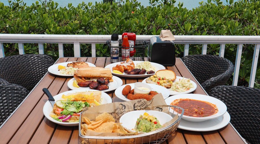 Various menu items