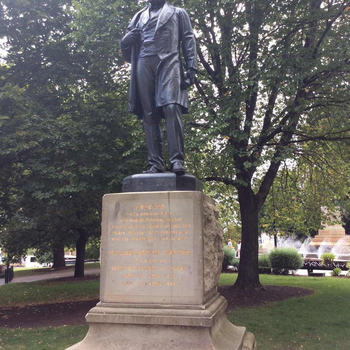 William Lodewyk Crowther Monument (Hobart): All You Need to Know