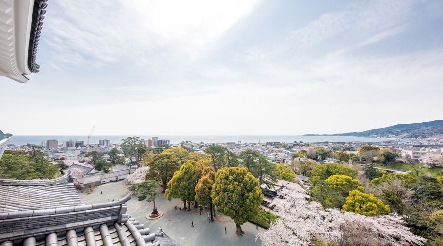 Stunning View from Odawara Castle Tower