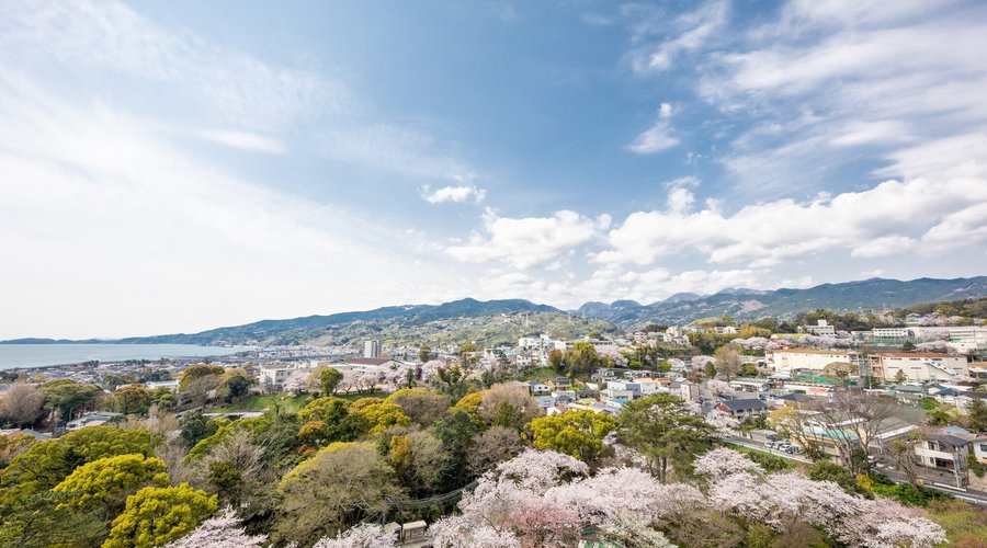 Stunning View from Odawara Castle Tower