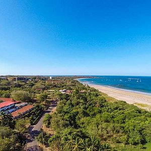 Aerial view of BW Tamarindo Vista Villas, walking distance from the Be