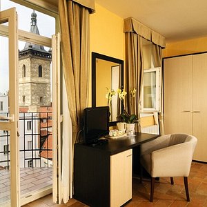 Hotel Praga 1 double room view