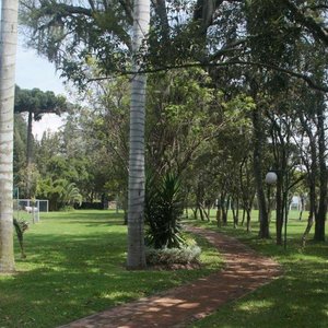 Beautifully landscaped hotel