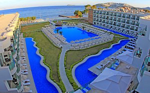 MyElla Bodrum Resort & Spa in Turgutreis, image may contain: Resort, Hotel, Waterfront, Pool