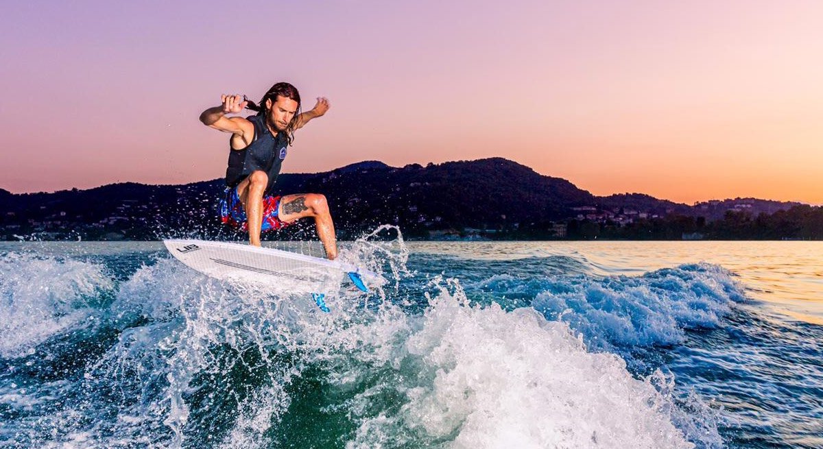 360° - Wakesurfing on Lake Maggiore on Vimeo