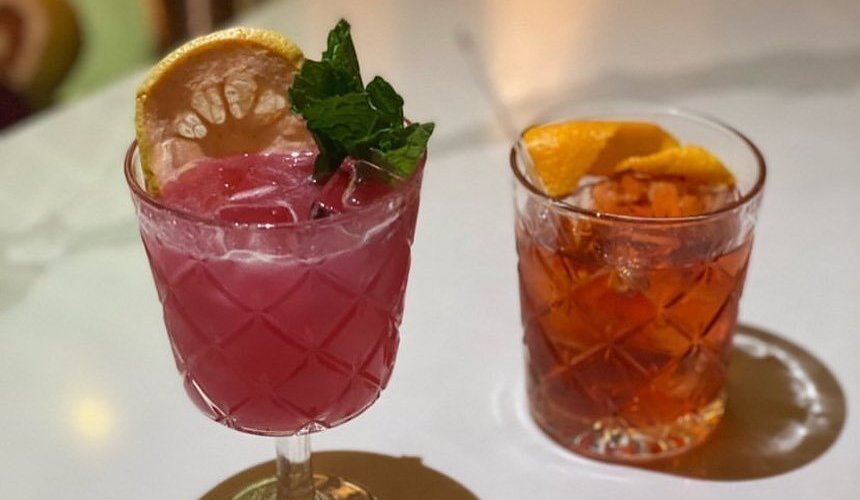 Signature cocktails - I found myself in India & Spice Road