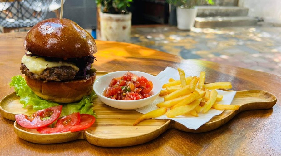 Mexican burger