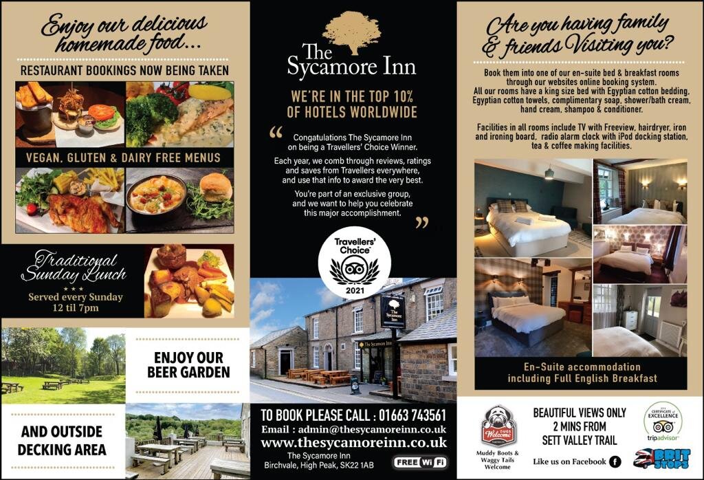 THE SYCAMORE INN - Updated 2024 Prices & B&B Reviews (Birch Vale ...