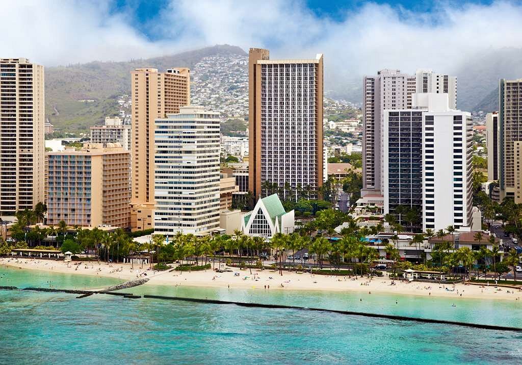 Hilton Waikiki Beach, hotell i Oahu