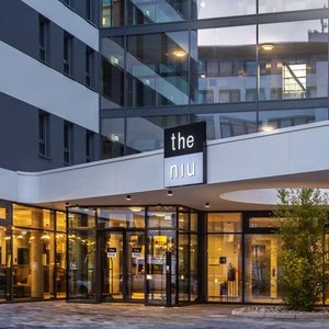 Exterior view_the niu Mesh Stuttgart