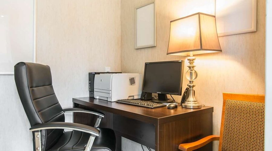 Computer in the lobby