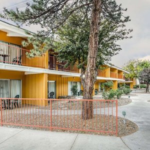 Side view of hotel