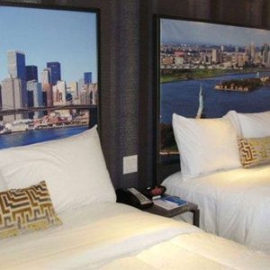 Guest room with two beds