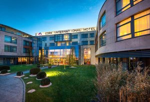 Cork International Hotel in Cork, image may contain: Grass, Office Building, Campus, Hotel