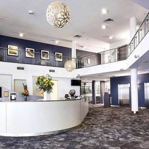 Hotel lobby