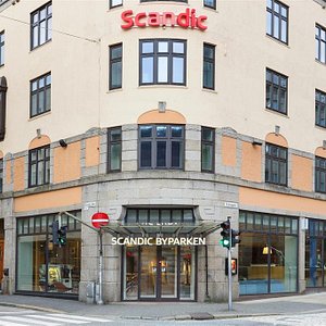 NEW Scandic Byparken Bergen entrance