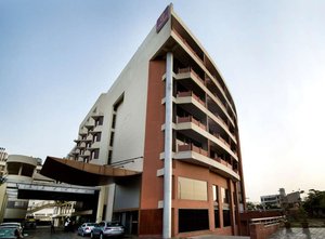 Clarion Hotel Bella Casa in Jaipur, image may contain: City, Hotel, Condo, Urban